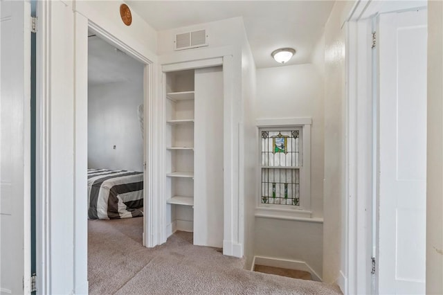 1163 Chislett, Morningside, PA 15206 - interior space with visible vents and carpet floors