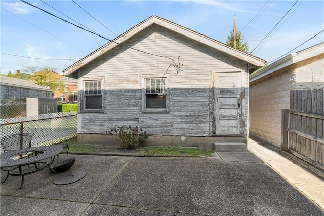 1163 Chislett, Morningside, PA 15206 - exterior space with fence and a patio area