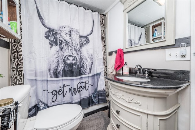 337 Whitestown Rd, Twp Of But Nw, PA 16001 - full bathroom featuring toilet and vanity