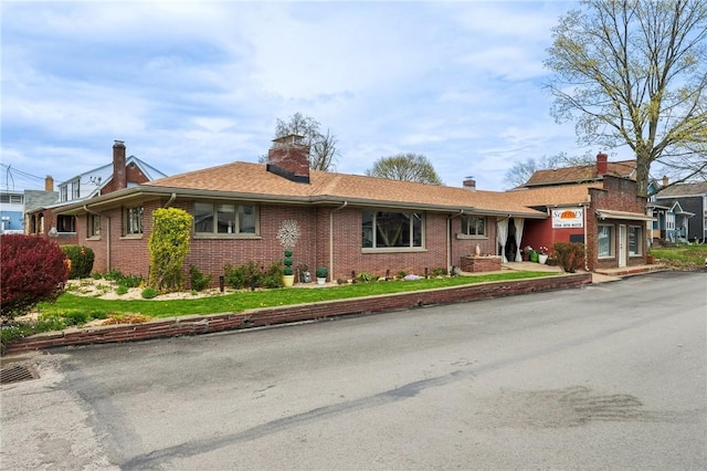 2364 Sheffield Rd, Aliquippa, PA 15001 - single story home with a chimney and brick siding