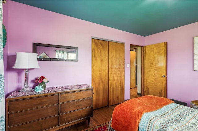 2364 Sheffield Rd, Aliquippa, PA 15001 - bedroom with a closet and wood finished floors