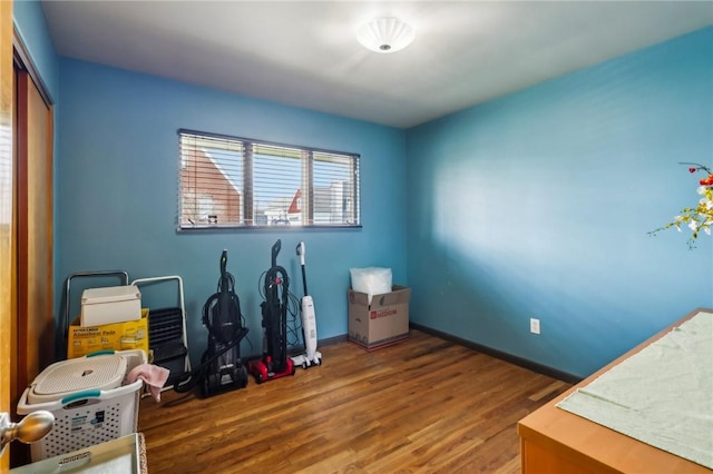 2364 Sheffield Rd, Aliquippa, PA 15001 - miscellaneous room with baseboards and wood finished floors