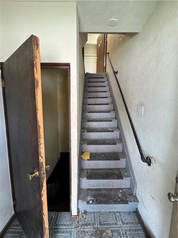 view of staircase