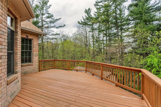 view of deck