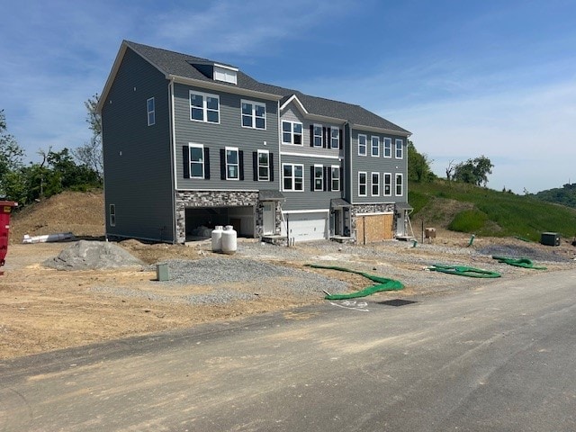 118 River Ridge Drive, Moon/Crescent Twp, PA 15108 - view of front facade featuring stone siding