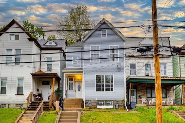 1226 Woodland Ave, Marshall Shadeland, PA 15212 - view of front of property with a front lawn