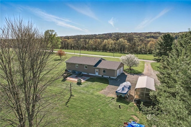 240 Hamburg Rd, Hempfield Twp Mer, PA 16125 - drone / aerial view featuring a view of trees