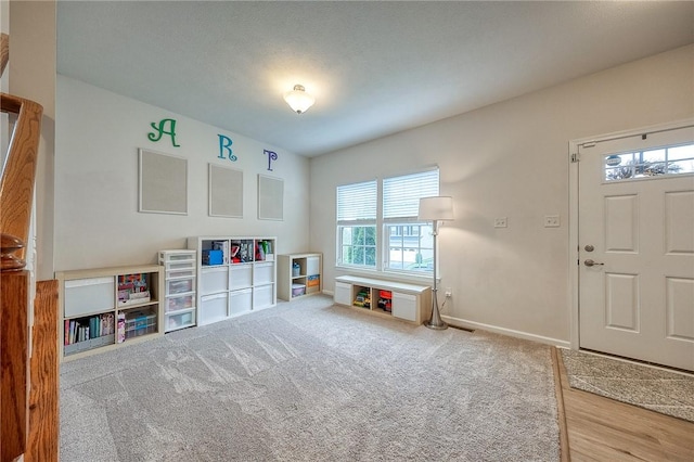605 Saddle Ct, Moon/Crescent Twp, PA 15108 - recreation room featuring wood finished floors and baseboards