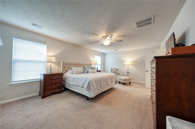 605 Saddle Ct, Moon/Crescent Twp, PA 15108 - bedroom featuring baseboards, visible vents, and light colored carpet