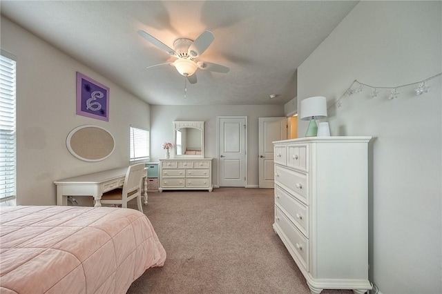 605 Saddle Ct, Moon/Crescent Twp, PA 15108 - bedroom featuring a ceiling fan and carpet floors