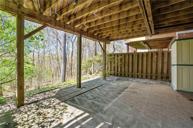 view of patio / terrace