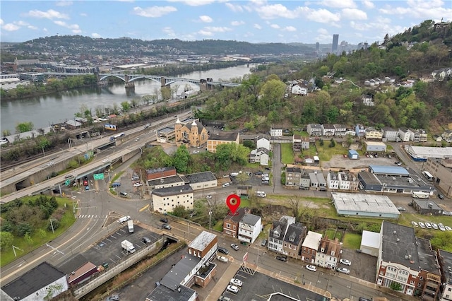 115 Grant Ave, Millvale, PA 15209 - bird's eye view featuring a water view