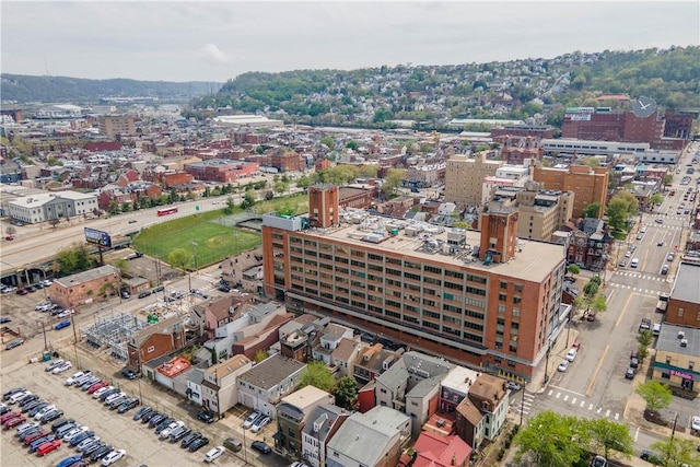 2113 Wharton St, South Side, PA 15203 - drone / aerial view featuring a view of city