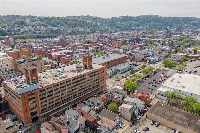 2113 Wharton St, South Side, PA 15203 - drone / aerial view with a city view