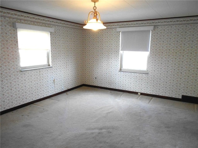 552 Crestline Dr, Baldwin Twp, PA 15234 - carpeted spare room with plenty of natural light