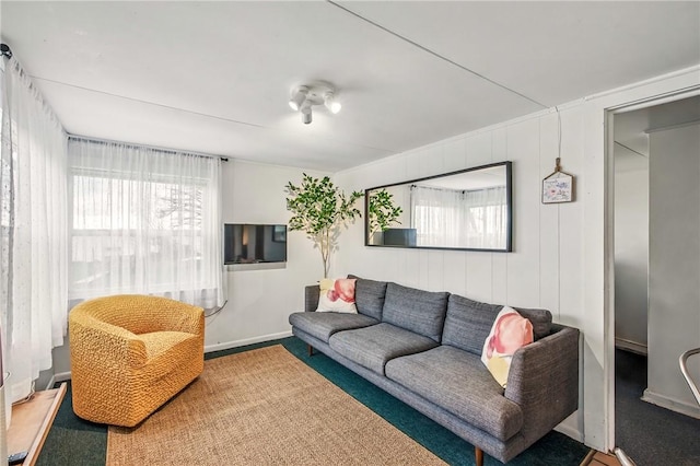875 Hillside Rd, Jamestown Cra, PA 16134 - living area featuring baseboards