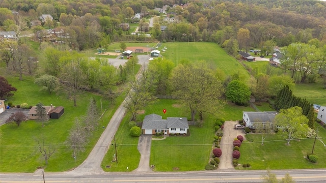 drone / aerial view