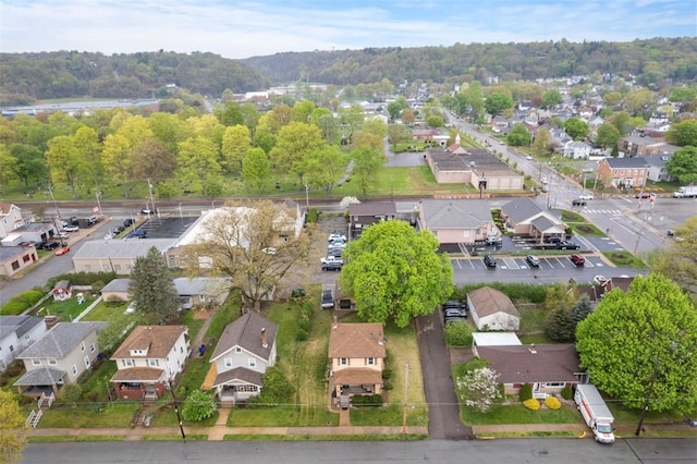 birds eye view of property featuring a residential view