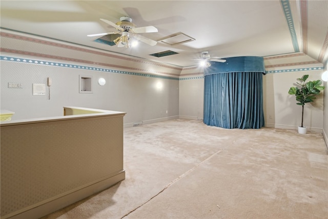 107 Treetop Ln, Peters Twp, PA 15317 - carpeted spare room with ceiling fan and baseboards