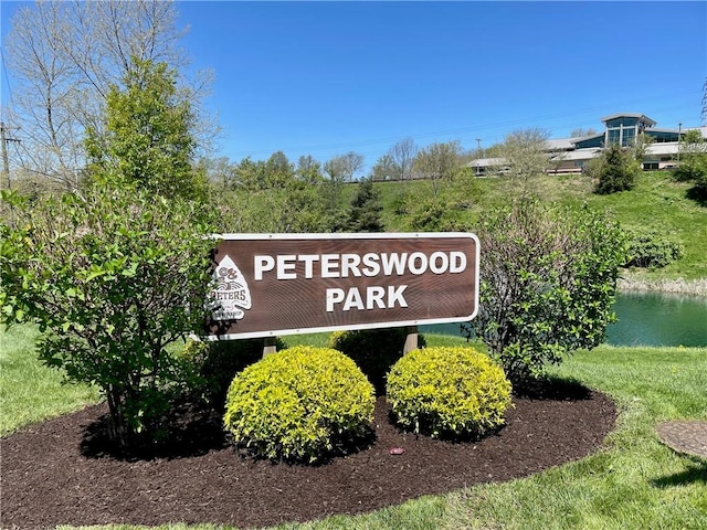107 Treetop Ln, Peters Twp, PA 15317 - view of community / neighborhood sign