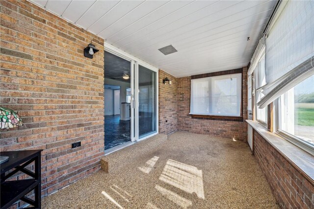 144 Harmony St, Connoquenessing Boro, PA 16027 - unfurnished sunroom with plenty of natural light