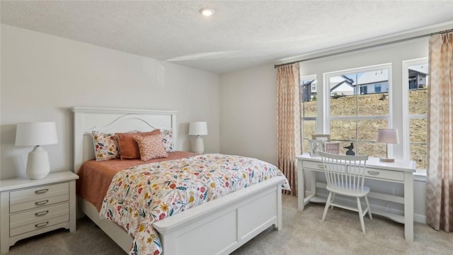 410 Barons Ct, Peters Twp, PA 15367 - carpeted bedroom with a textured ceiling