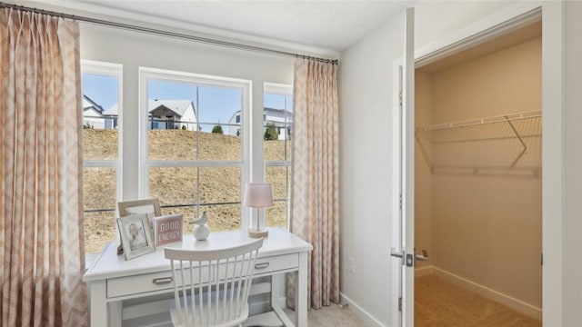 410 Barons Ct, Peters Twp, PA 15367 - interior space with baseboards and carpet flooring