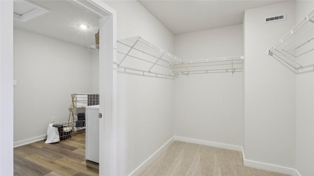 410 Barons Ct, Peters Twp, PA 15367 - spacious closet featuring wood finished floors