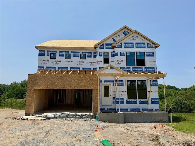 410 Barons Ct, Peters Twp, PA 15367 - unfinished property with a garage