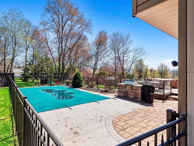 1312 Red Cut Lodge Rd, Derry Twp, PA 15650 - view of pool featuring fence, a patio area, and a fenced in pool