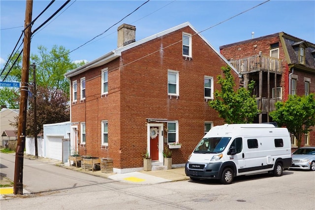 4415 Plummer St, Lawrenceville, PA 15201 - view of building exterior featuring a garage