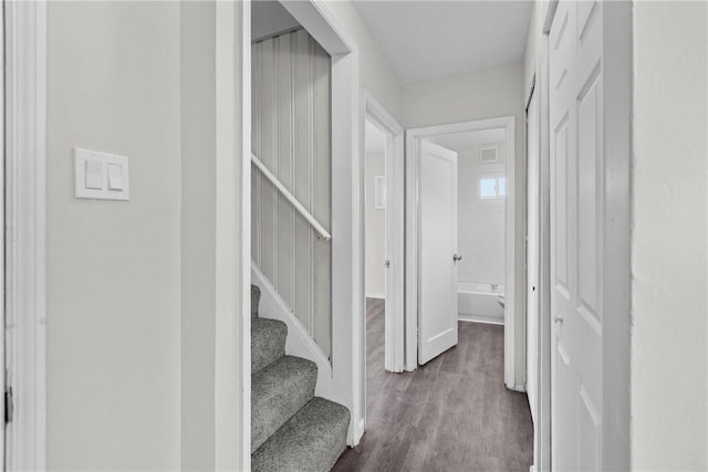 113 Bryant Dr, Penn Hills, PA 15235 - interior space with baseboards and wood finished floors