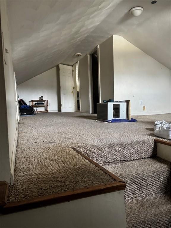 115 Woodrow Ct, Sharon, PA 16146 - additional living space featuring carpet flooring and lofted ceiling