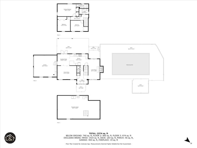 1202 Oakridge Rd, South Fayette, PA 15057 - floor plan / room layout