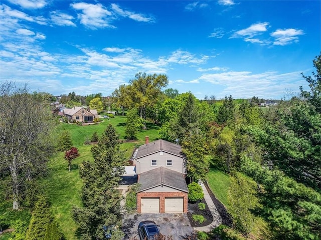 1202 Oakridge Rd, South Fayette, PA 15057 - aerial view of property and surrounding area