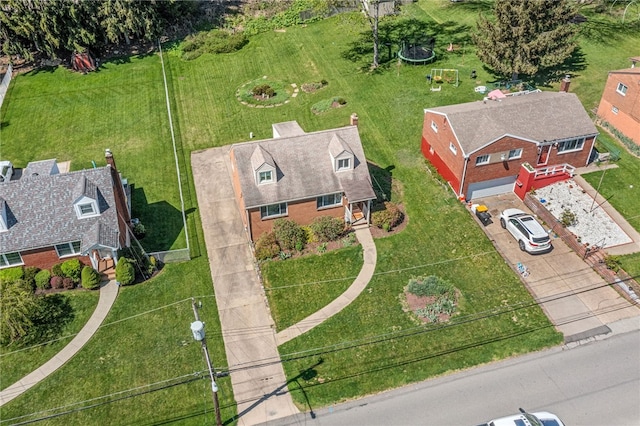drone / aerial view