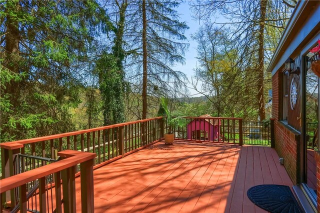 view of deck