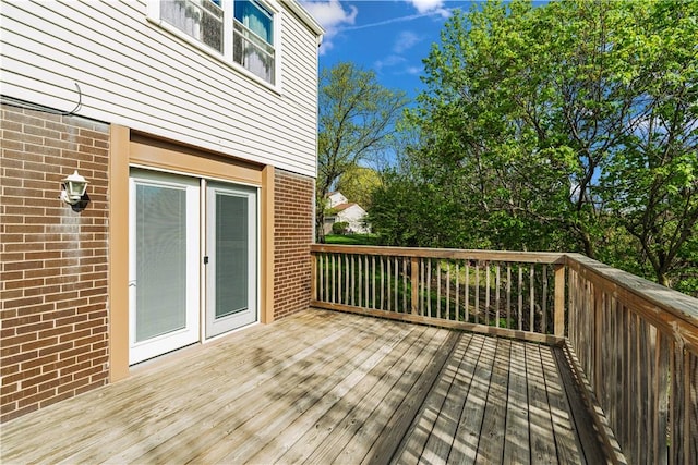 view of deck