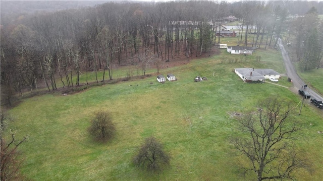 54 Old Dinnerbell Rd, Farmington, PA 15437 - birds eye view of property