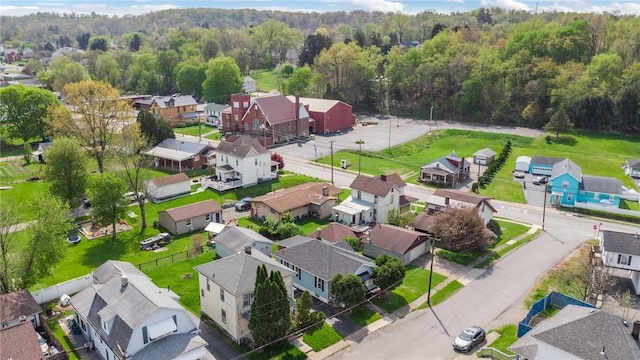 410 Butz St, New Castle/3Rd, PA 16101 - drone / aerial view featuring a residential view and a forest view