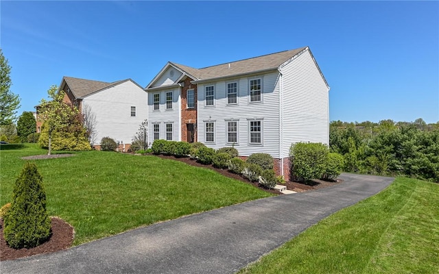 4929 Apple Ridge Dr, Hampton, PA 15101 - colonial-style house featuring a front lawn