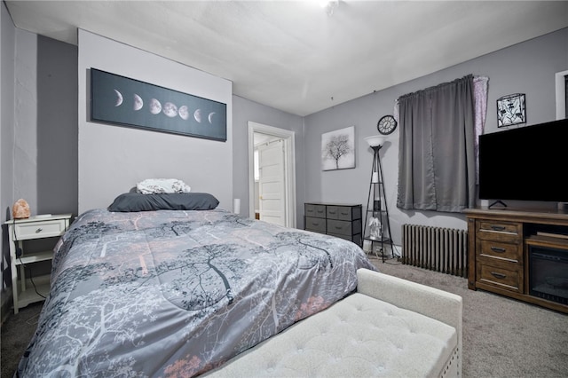 206 7th St, Oakmont, PA 15139 - bedroom featuring radiator heating unit and carpet