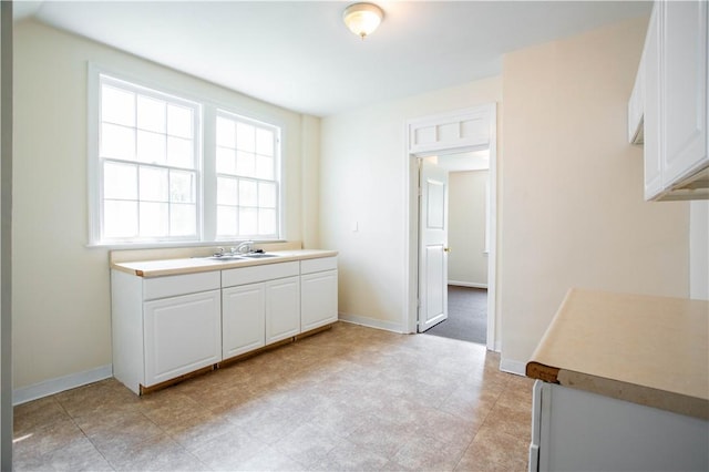 1315 Main St, Aliquippa, PA 15001 - interior space featuring a sink and baseboards