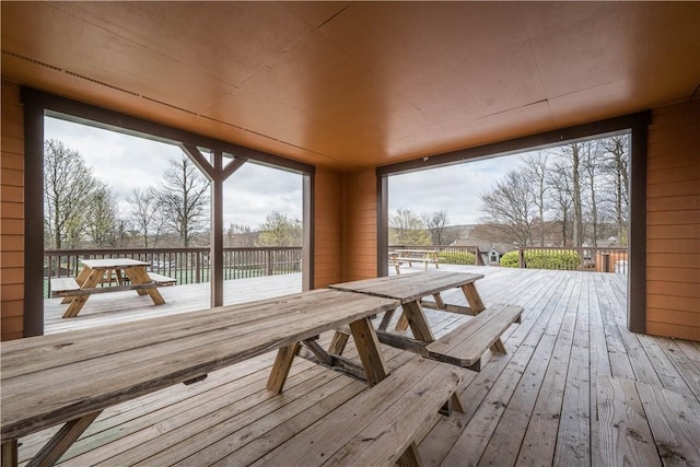 2805 Swiss Mountain Dr, Seven Springs Resort, PA 15622 - view of unfurnished sunroom
