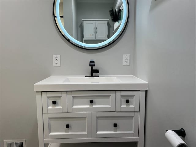 4402 Gateway Dr, Monroeville, PA 15146 - bathroom with vanity and visible vents