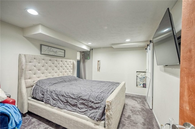 758 Beaver St, Rochester, PA 15074 - carpeted bedroom featuring recessed lighting and baseboards