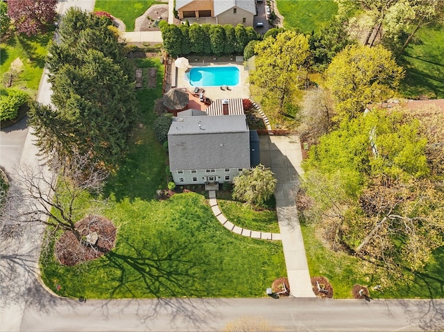 drone / aerial view