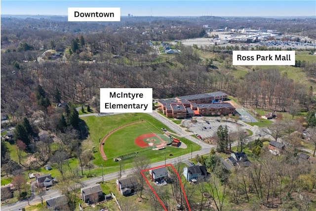aerial view