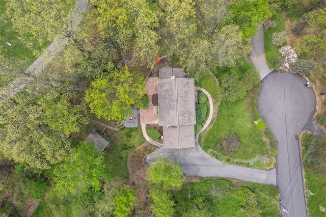 drone / aerial view