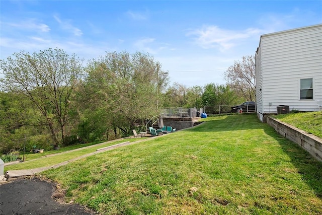 1928 Shamokin, South Side, PA 15203 - view of yard with cooling unit